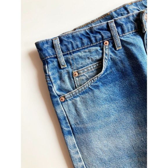 Men's Vintage 90'S LEVI'S 505 Orange Tab Medium Regular Fit Jeans, Size 35x30 - Picture 3 of 15